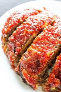 BROWN SUGAR MEATLOAF - my mom's recipe for the best meatloaf you will ever have. Covered with a sweet brown sugar glaze this meatloaf full of flavor. Grab a fork & dig in.