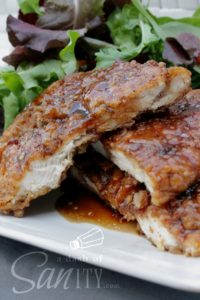 Crispy Honey Garlic Chicken