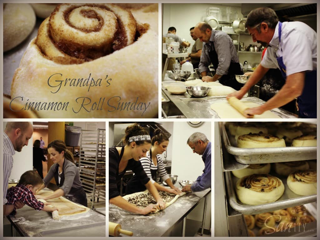 Grandpaâs Cinnamon Roll Sunday