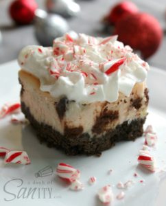 Easy Peppermint Cheesecake