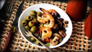 Piquant Grilled Shrimp with Chimichurri Seasoning