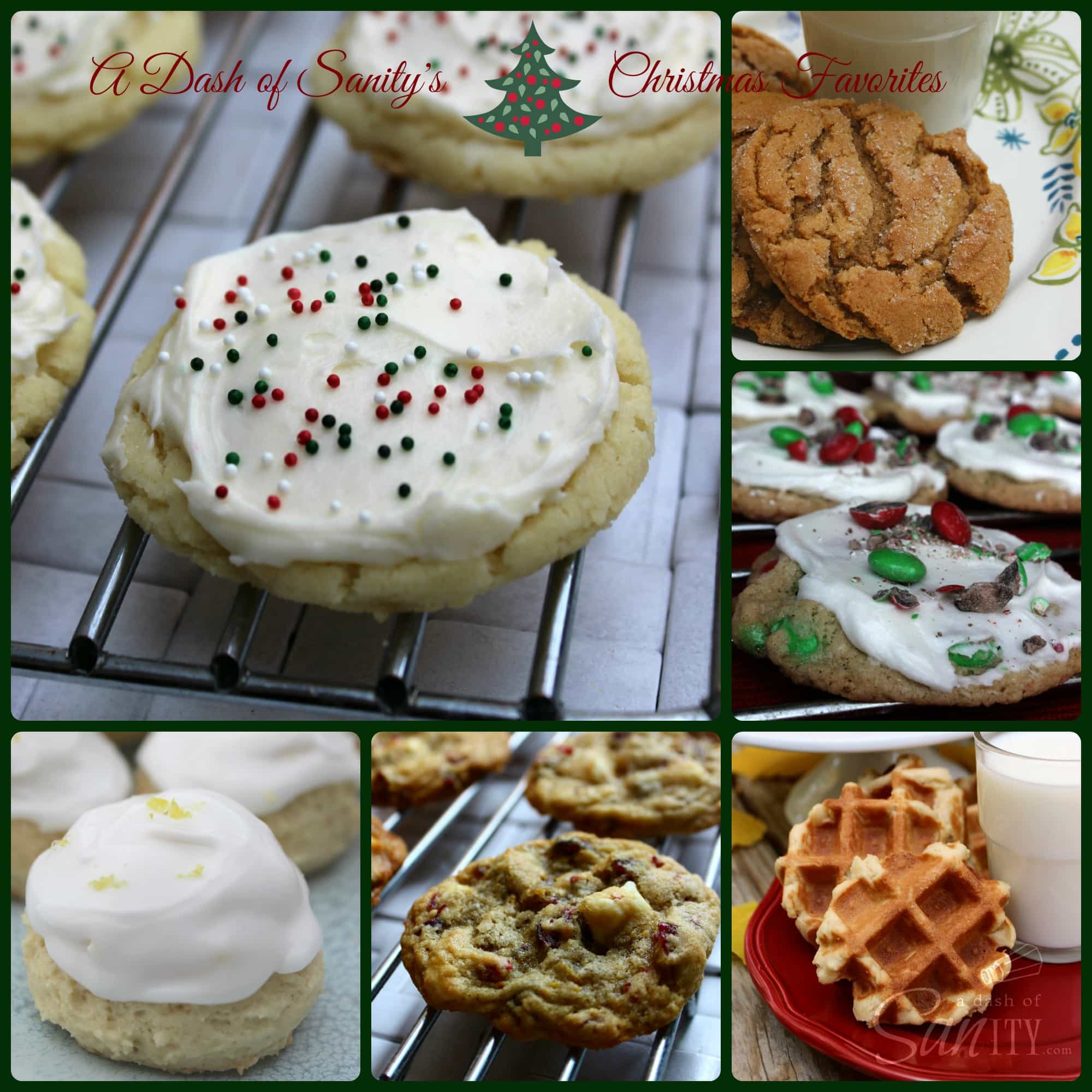 A Dash of Sanityâs Christmas Cookie Favorites