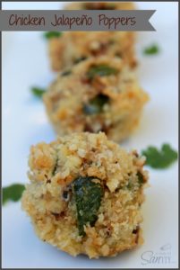 Chicken Jalapeño Poppers