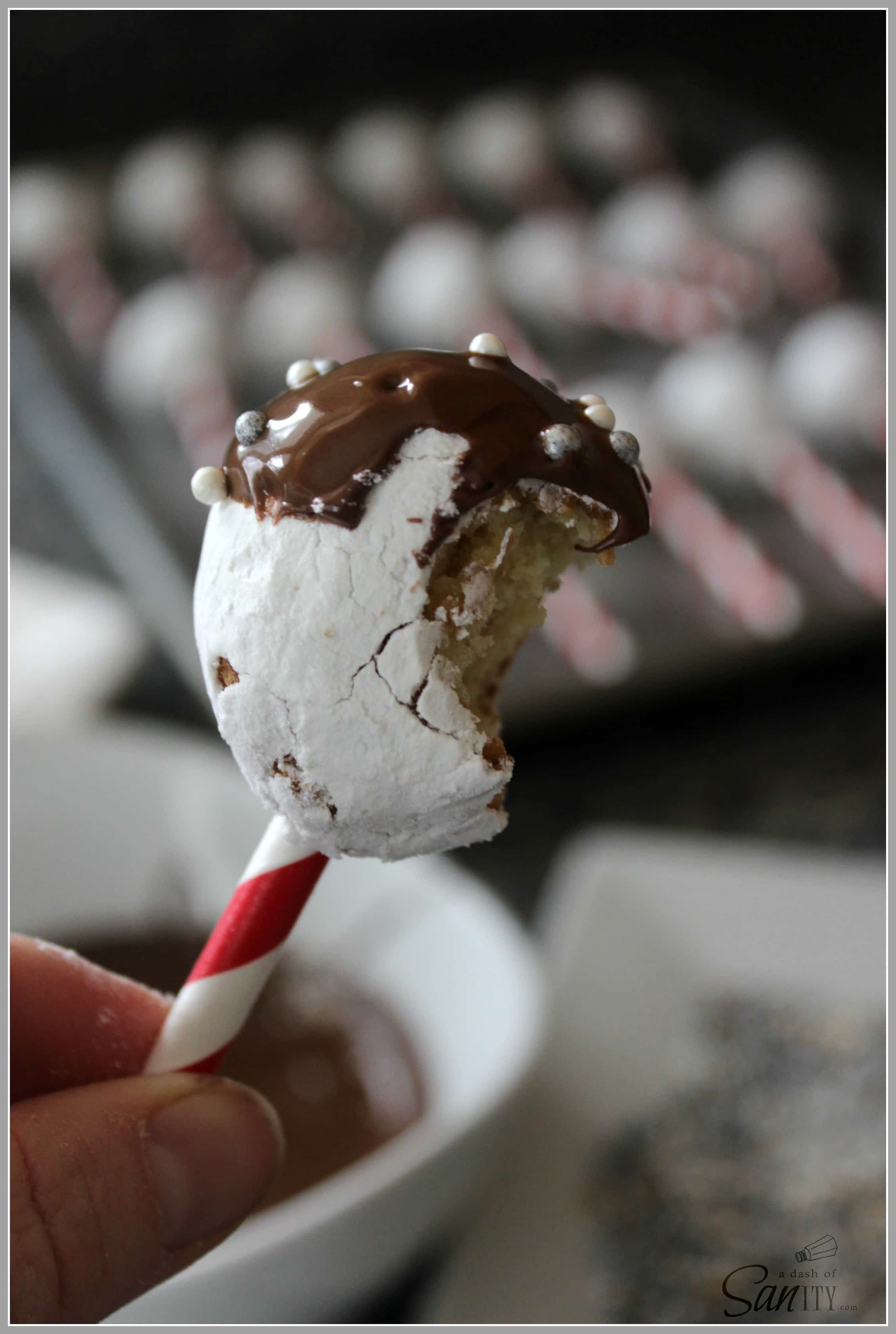 These Chocolate Dipped Donut Pops are a super fun and easy snack or treat that your kids will love to help make and devour!
