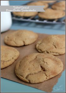 Salted Caramel & Brown Butter Snickerdoodles