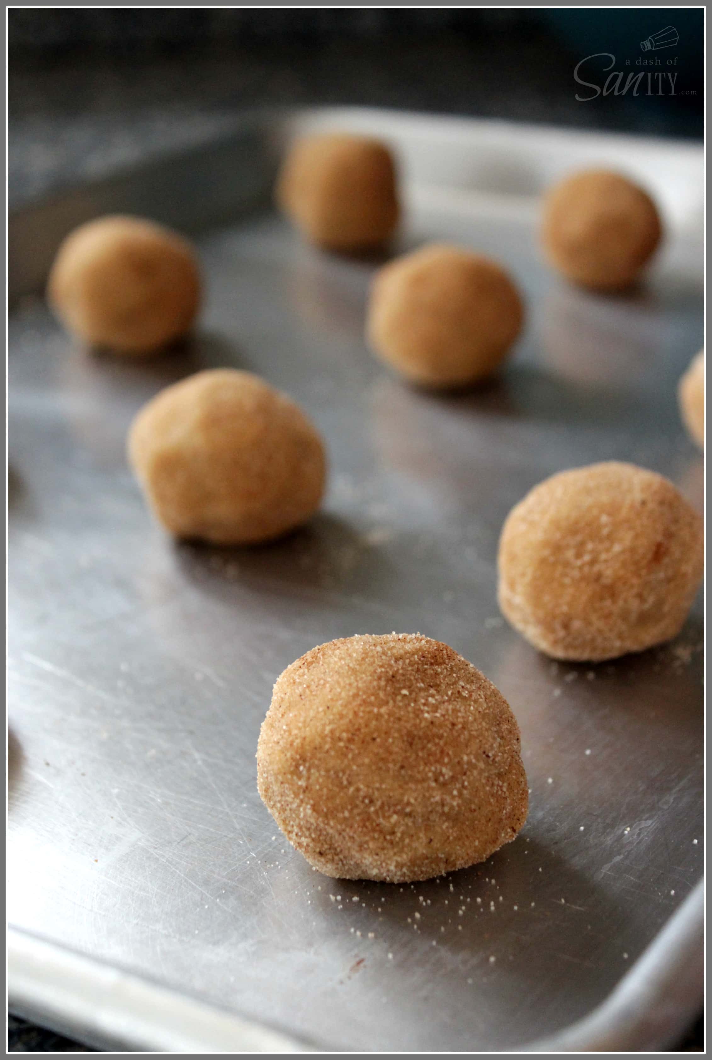 Salted Caramel & Brown Butter Snickerdoodles are addictive cookies with a gooey caramel center, a dash of sea salt, and garnished with cinnamon sugar.