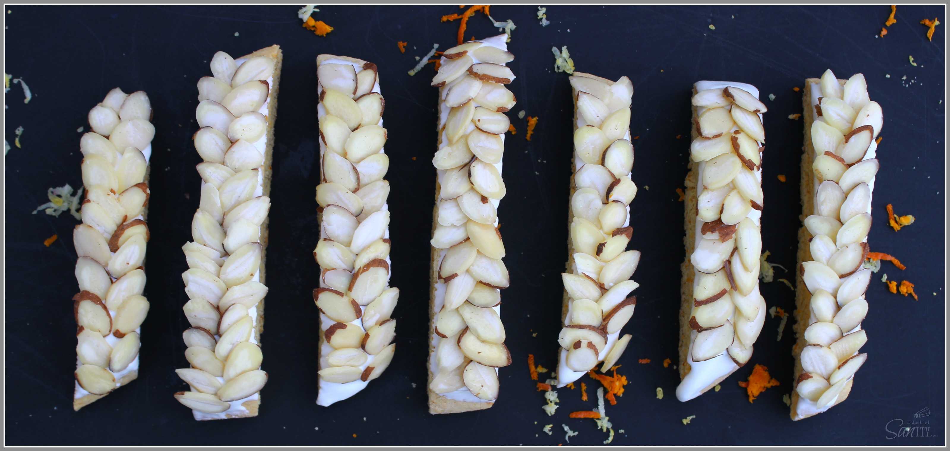 Almond Citrus Biscotti is a classic Italian cookie with a delightful blend of orange and lemon zest. Great for a snack, tea, or breakfast.