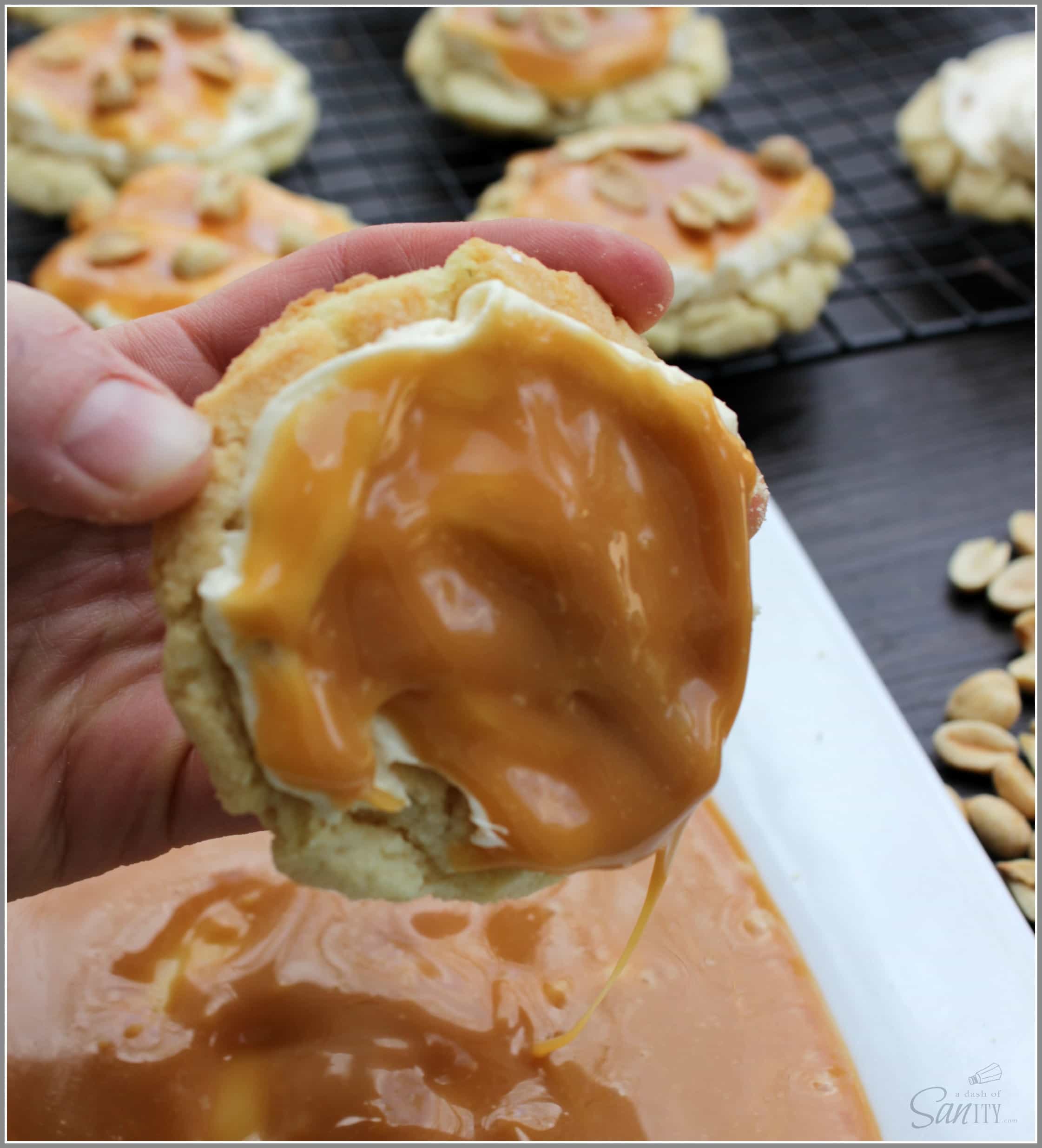 SNICKERS-doodle Cookies are a sweet combination of a classic candy bar favorite, with caramel, chocolate, peanuts, and a creamy nougat center. SNICKERS-doodle Cookies are a sweet combination of a classic candy bar favorite, with caramel, chocolate, peanuts, and a creamy nougat center.