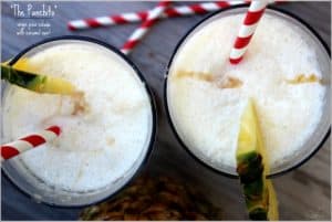 “The Panchito” Virgin Pina Colada with Caramel Swirl