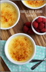 Vanilla-Bean Almond Crème Brûlée