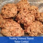 healthycookie oatmeal peanut butter