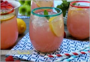 Raspberry Mint Lemonade