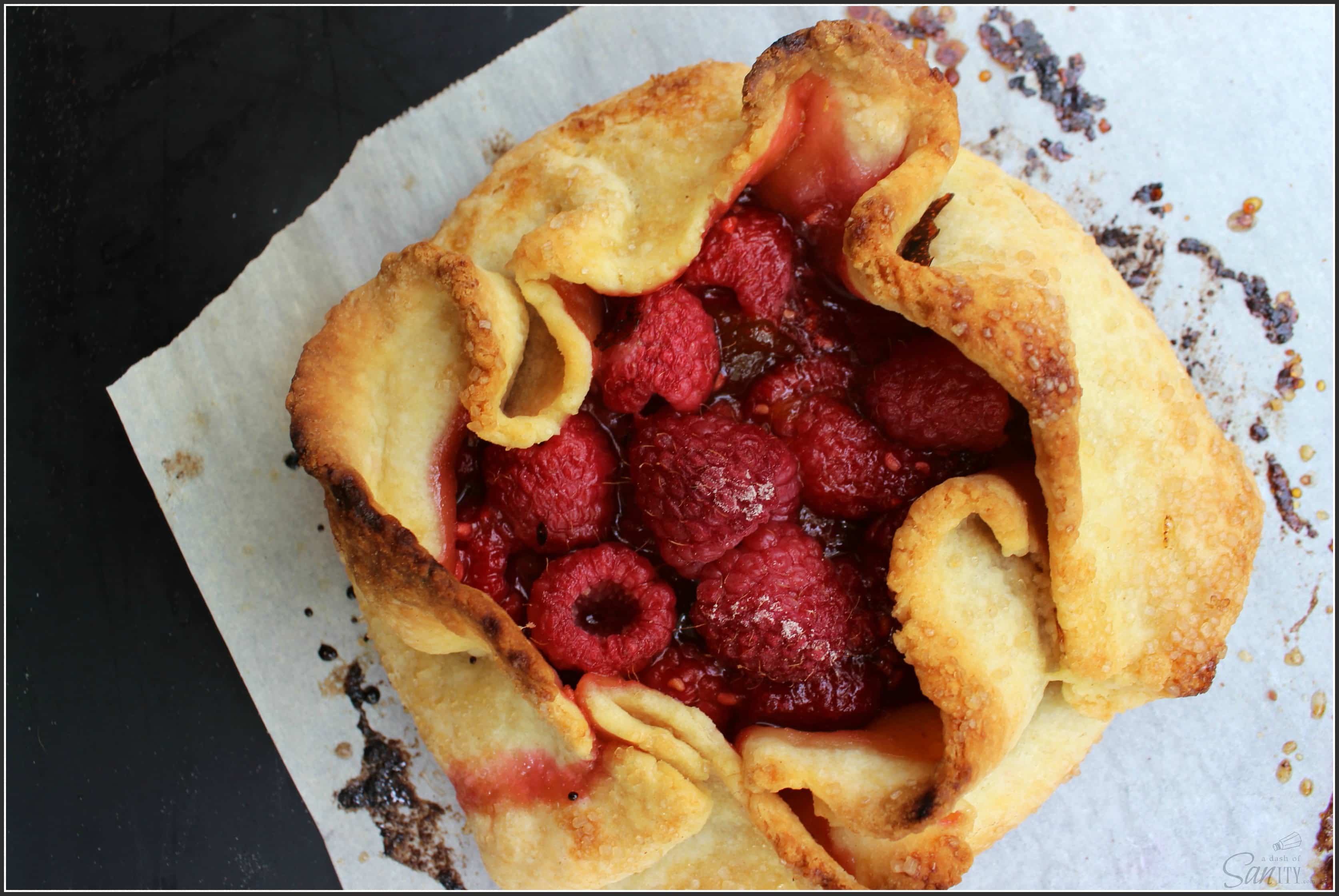 Raspberry & Peach Crostata is a simple Italian pastry filled with fresh raspberries & peach preserves. These are a perfect balance of tart and sweet. Raspberry & Peach Crostata is a simple Italian pastry filled with fresh raspberries & peach preserves. These are a perfect balance of tart and sweet.