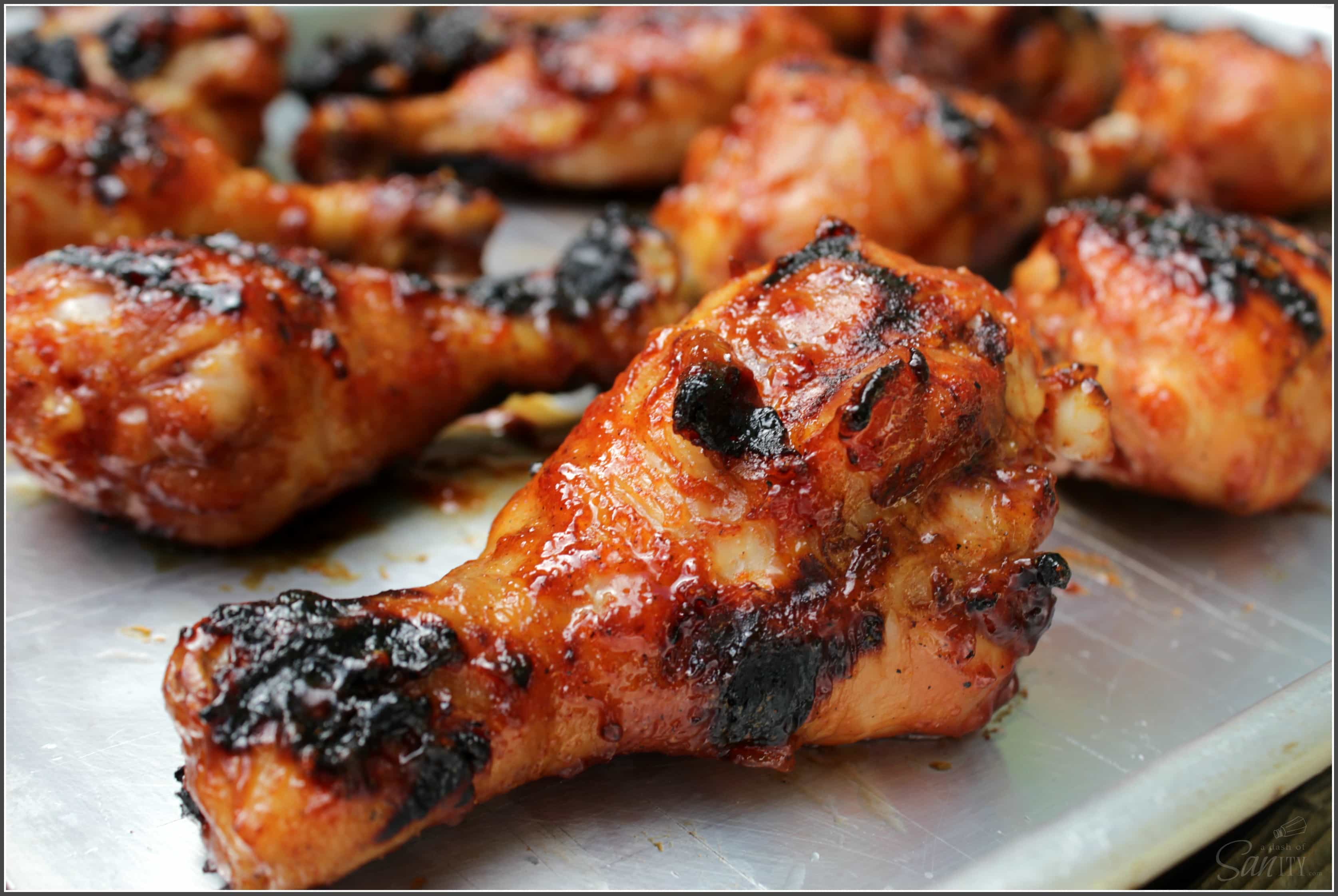 Honey Ginger Barbecue Chicken- with a touch of caramelized sweetness, this takes your traditional barbecue sauce and elevates it to a whole new level.