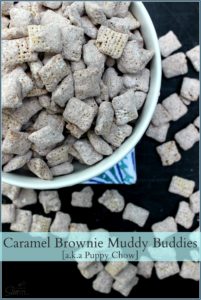 Caramel Brownie Muddy Buddies