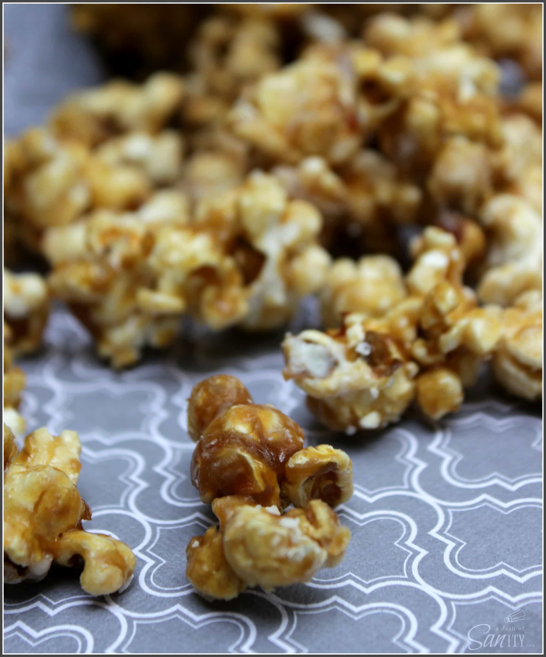White Chocolate Caramel Corn is an addictive delicious treat. Dress up classic caramel corn with white chocolate and you have one of the best snacks ever.