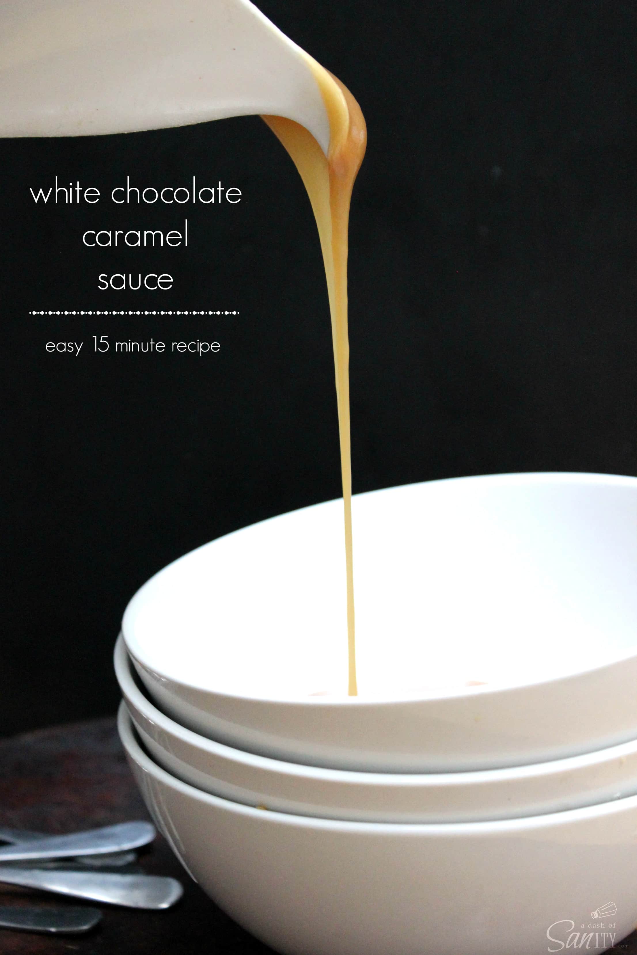 White Chocolate Caramel Sauce