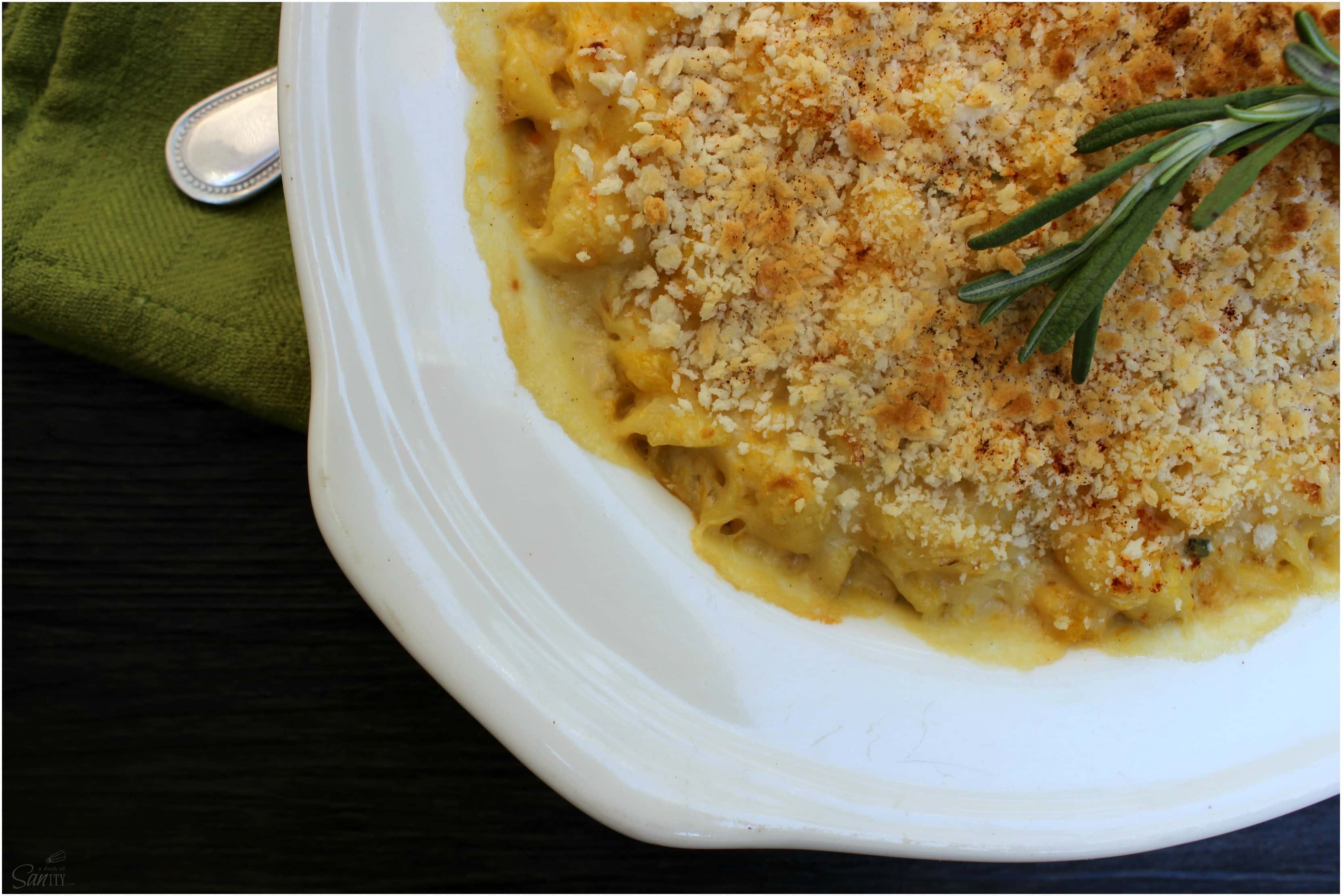 This creamy Butternut Squash Mac & Cheese is a twist on an American classic with a hint of fall. This healthier take will become a family favorite.