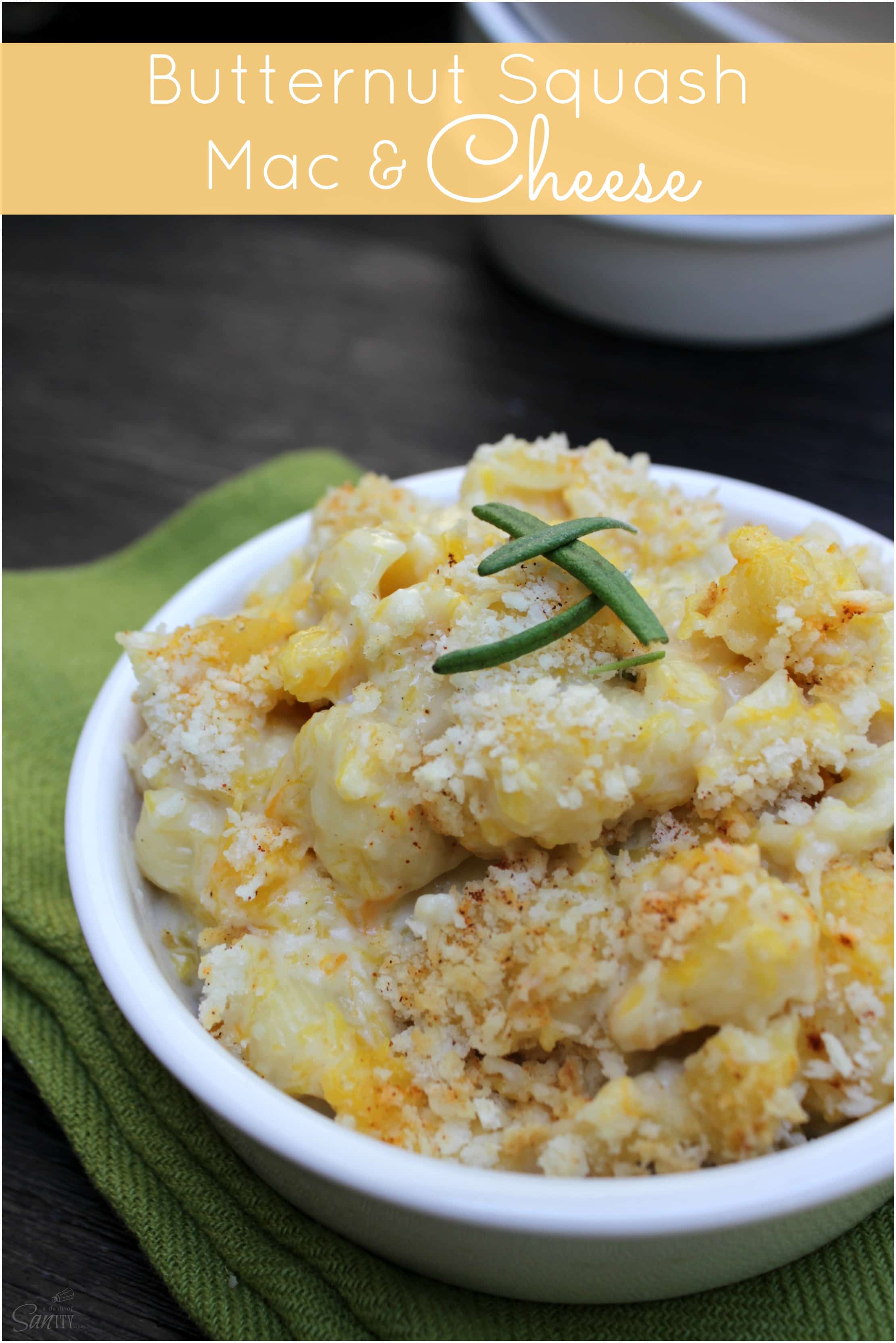 Butternut Squash Mac & Cheese
