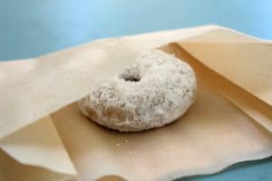 Powdered Sugar Cake Donuts