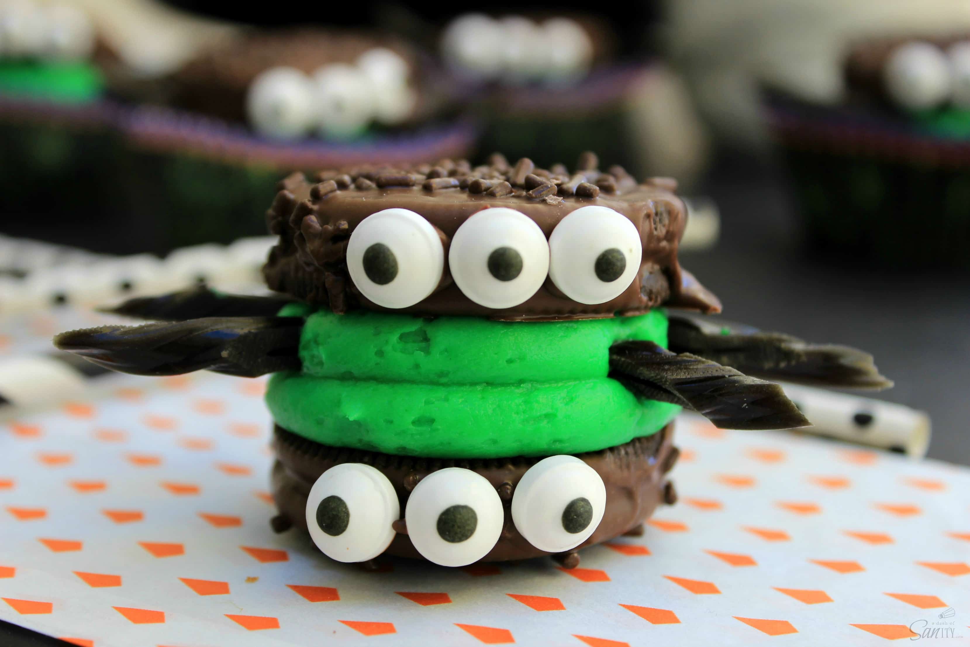 oreo spider cookie