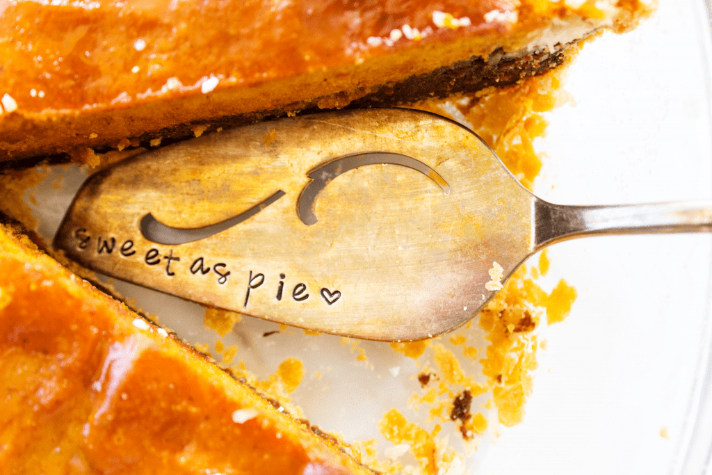 PUMPKIN FUDGE PIE - Rich and decadent this twist elevates the traditional pumpkin pie to a whole new level of devourment.