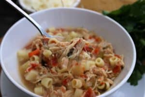 Slow Cooker Sicilian Chicken Soup