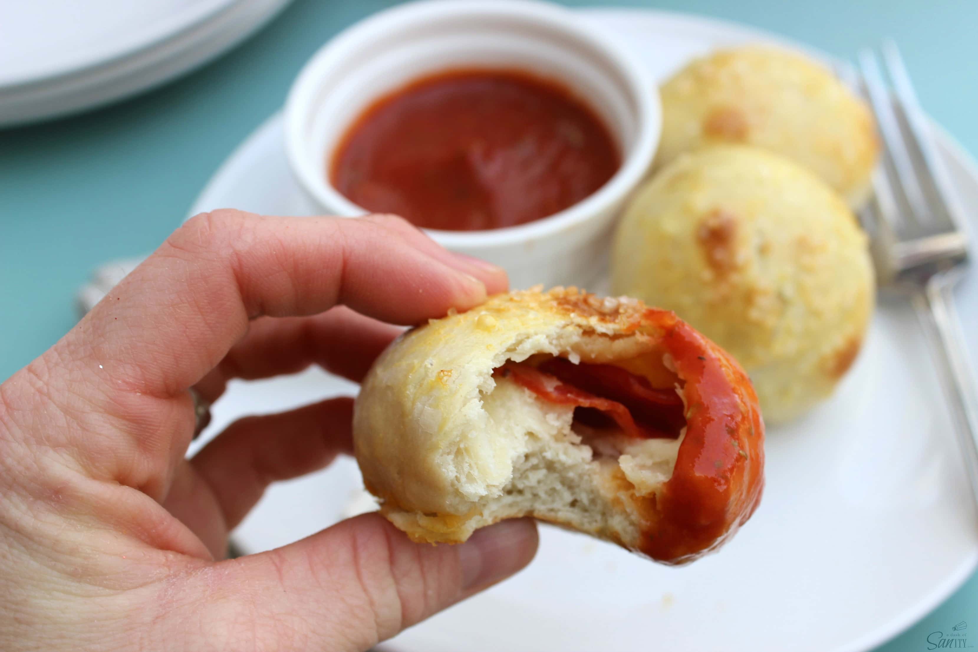 Hormel Pepperoni & Cheese Stuffed Pretzel Dippers are a delicious appetizer made from soft homemade pretzels stuffed with pepperoni and mozzarella cheese. Hormel Pepperoni & Cheese Stuffed Pretzel Dippers are a delicious appetizer made from soft homemade pretzels stuffed with pepperoni and mozzarella cheese.