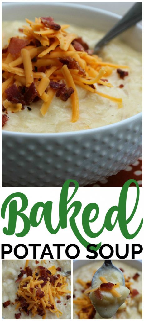 Baked Potato Soup pinterest image