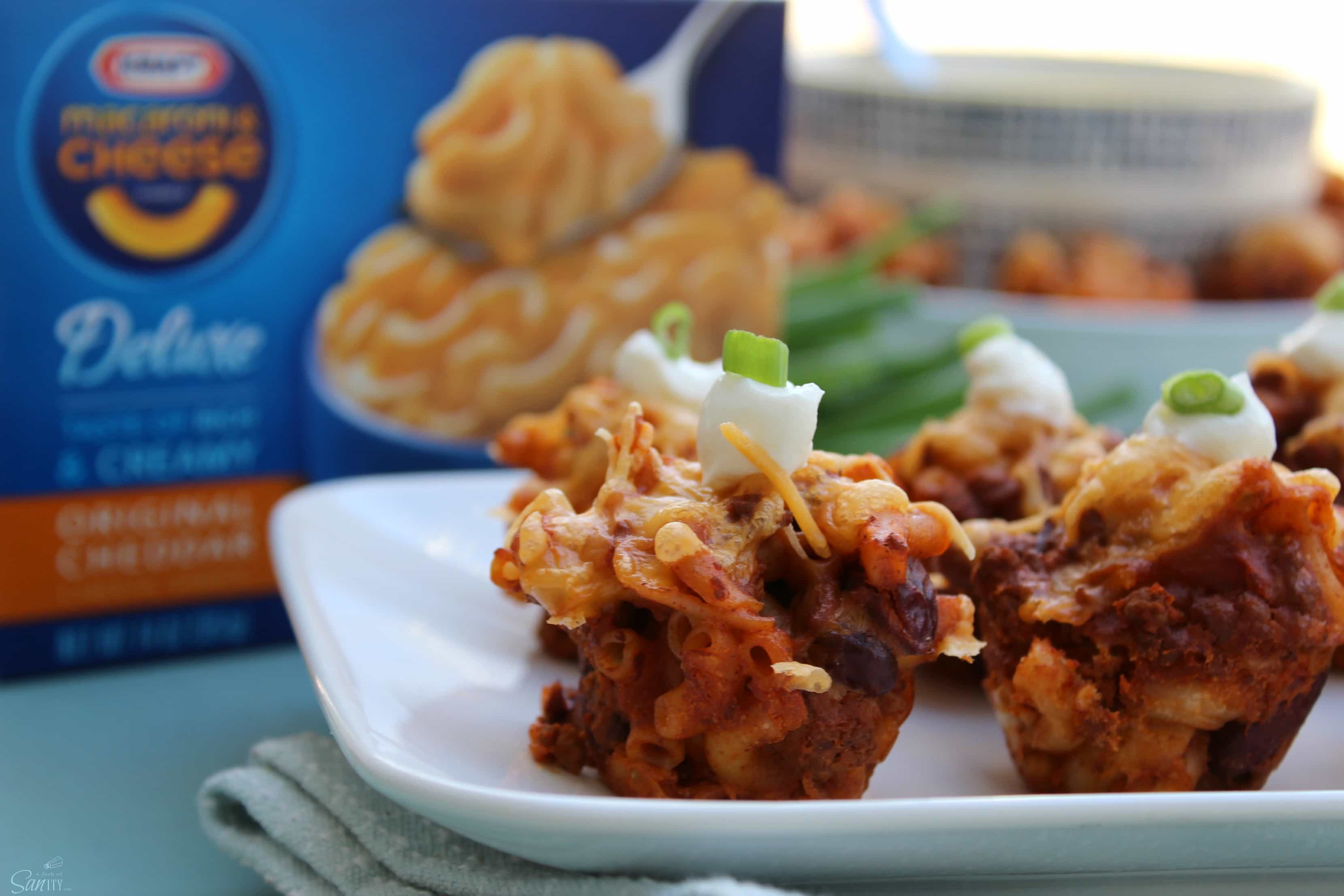 These Chili Cheese Mac Bites are perfect for a game day appetizer, a convenient bite for a party or a fun way to serve for dinner. An easy delicious recipe! These Chili Cheese Mac Bites are perfect for a game day appetizer, a convenient bite for a party or a fun way to serve for dinner. An easy delicious recipe!