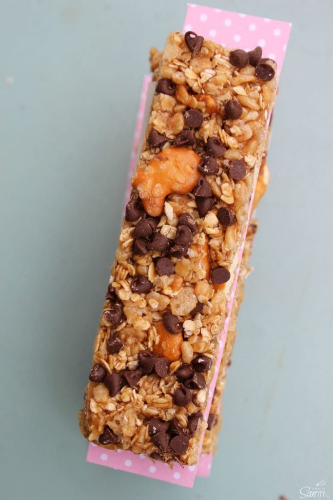TOP VIEW GRANOLA BARS