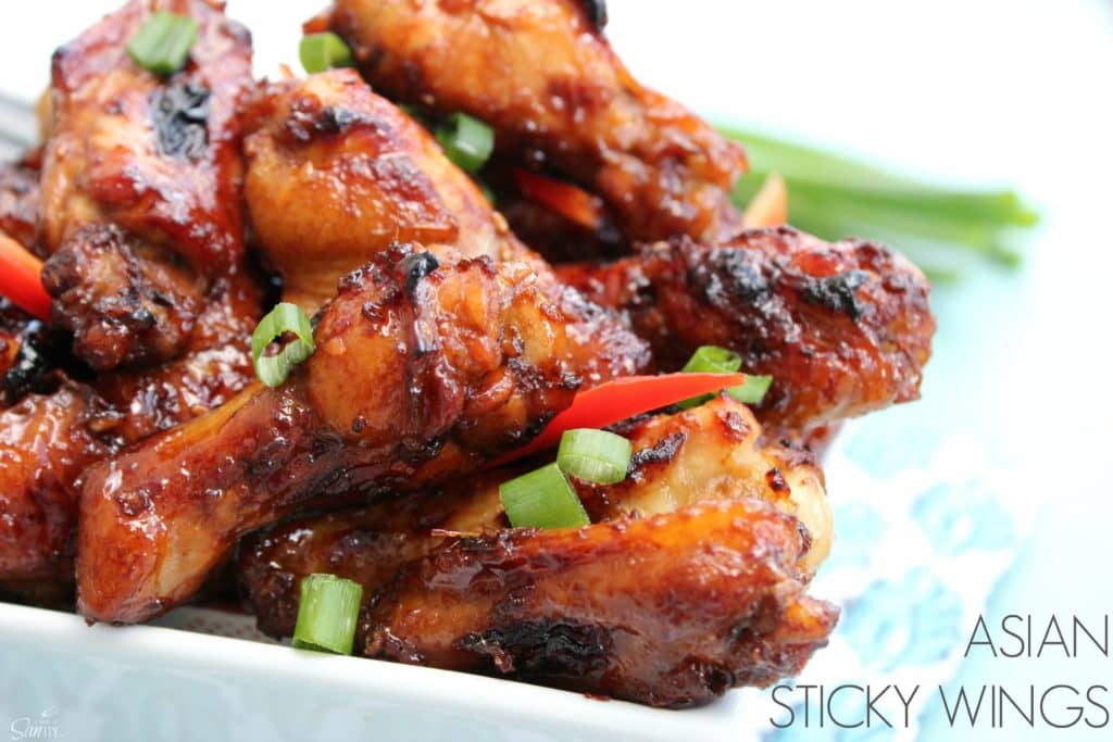 Asian Sticky Wings view