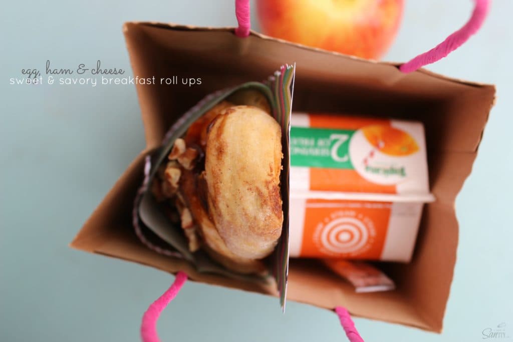 These Egg, Ham & Cheese Sweet & Savory Breakfast Roll Ups are a perfectly easy & delicious meal that will get your family going for the day. These Egg, Ham & Cheese Sweet & Savory Breakfast Roll Ups are a perfectly easy & delicious meal that will get your family going for the day.