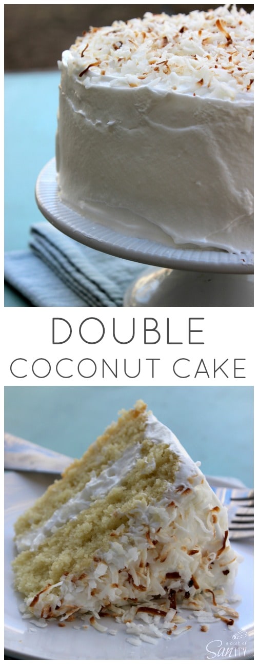 Double Coconut Cake