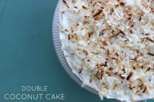 Double Coconut Cake