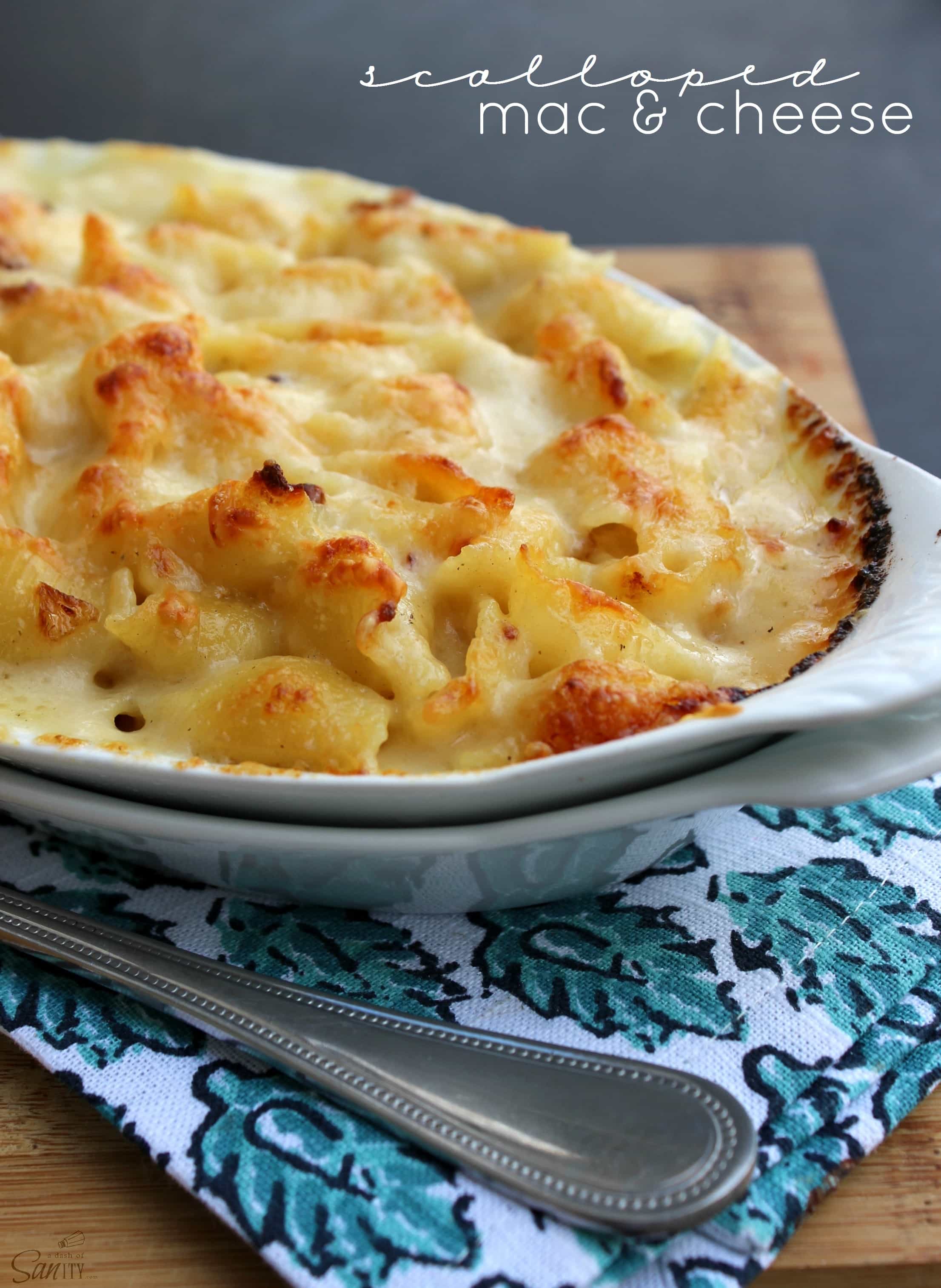 Scalloped Mac & Cheese & Valentineâs Date Night Blog Hop