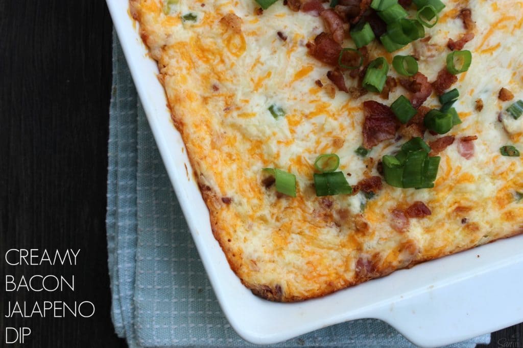 Creamy Bacon Jalapeno Dip takes all of the ingredients from our favorite jalapeno poppers and combines them into a creamy, cheesy, and easy to prepare dip. Creamy Bacon Jalapeno Dip view
