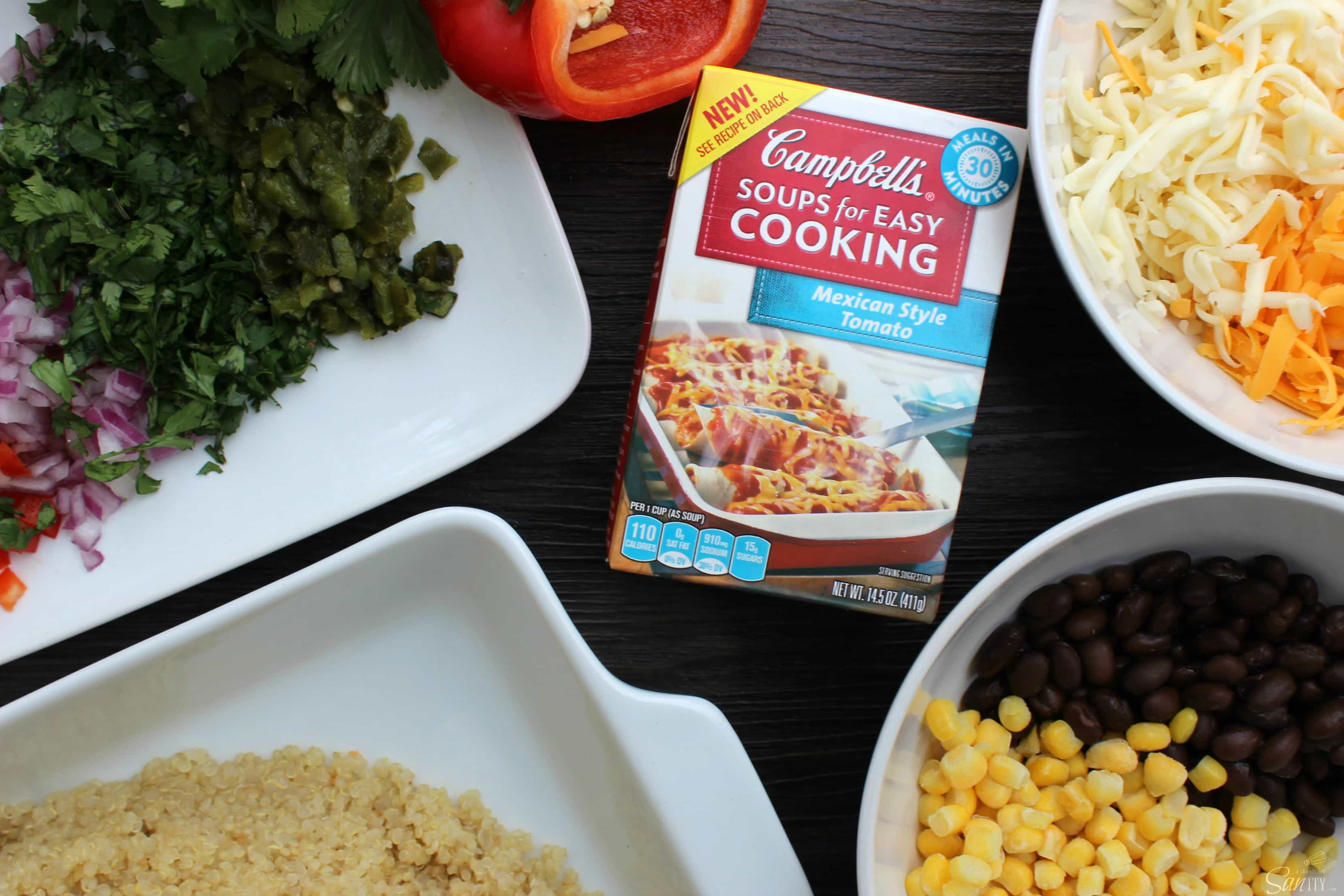 This Mexican Quinoa Bake is an amazing, creamy, and delicious dinner that is simply filled with flavor. The best part is it only takes 30 minutes to make.