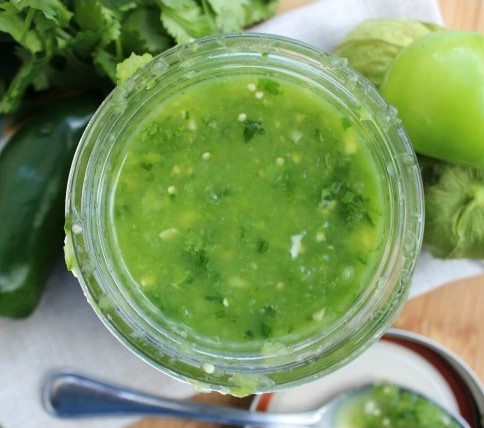 This Salsa Verde is an authentic Mexican salsa with fresh & fabulous flavors. With tomatillos, cilantro, and peppers, this salsa can be ready in 5 minutes. This Salsa Verde is an authentic Mexican salsa with fresh & fabulous flavors. With tomatillos, cilantro, and peppers, this salsa can be ready in 5 minutes.