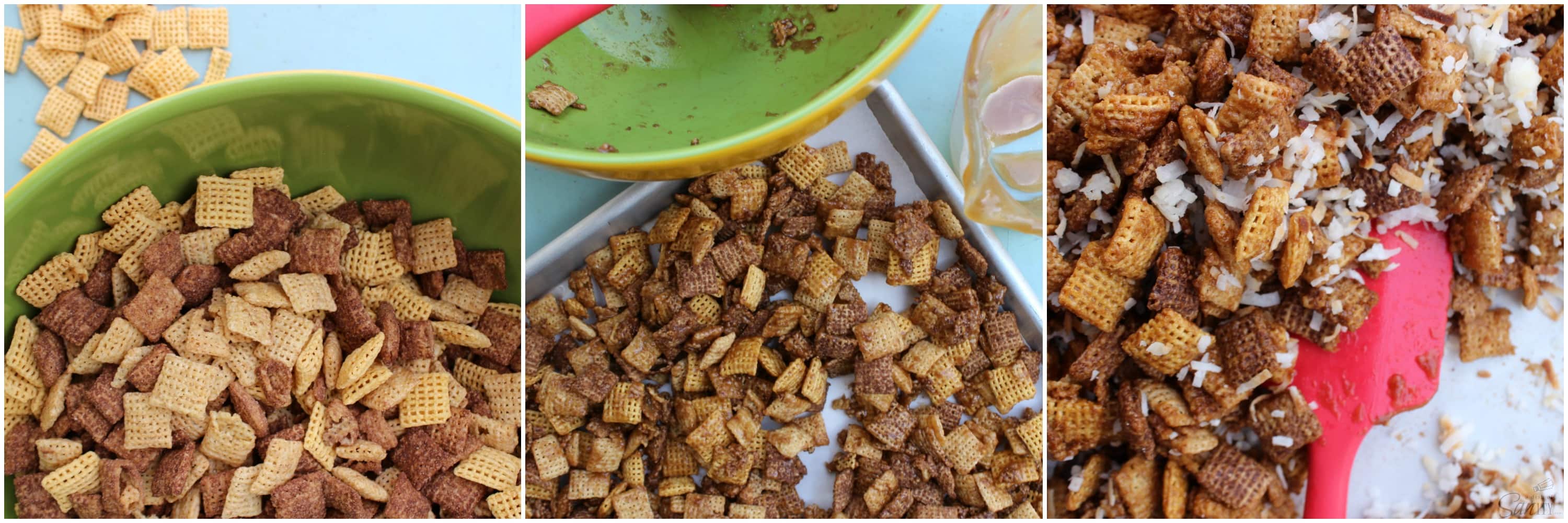 This Sweet & Salty Caramel Snack Mix is made with caramel, SNICKERS®, toasted coconut, chocolate & more caramel. This snack is seriously addicting. This Sweet & Salty Caramel Snack Mix is made with caramel, SNICKERS®, toasted coconut, chocolate & more caramel. This snack is seriously addicting.