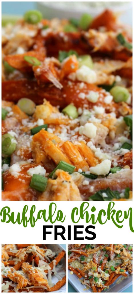 Buffalo Chicken Fries pinterest image