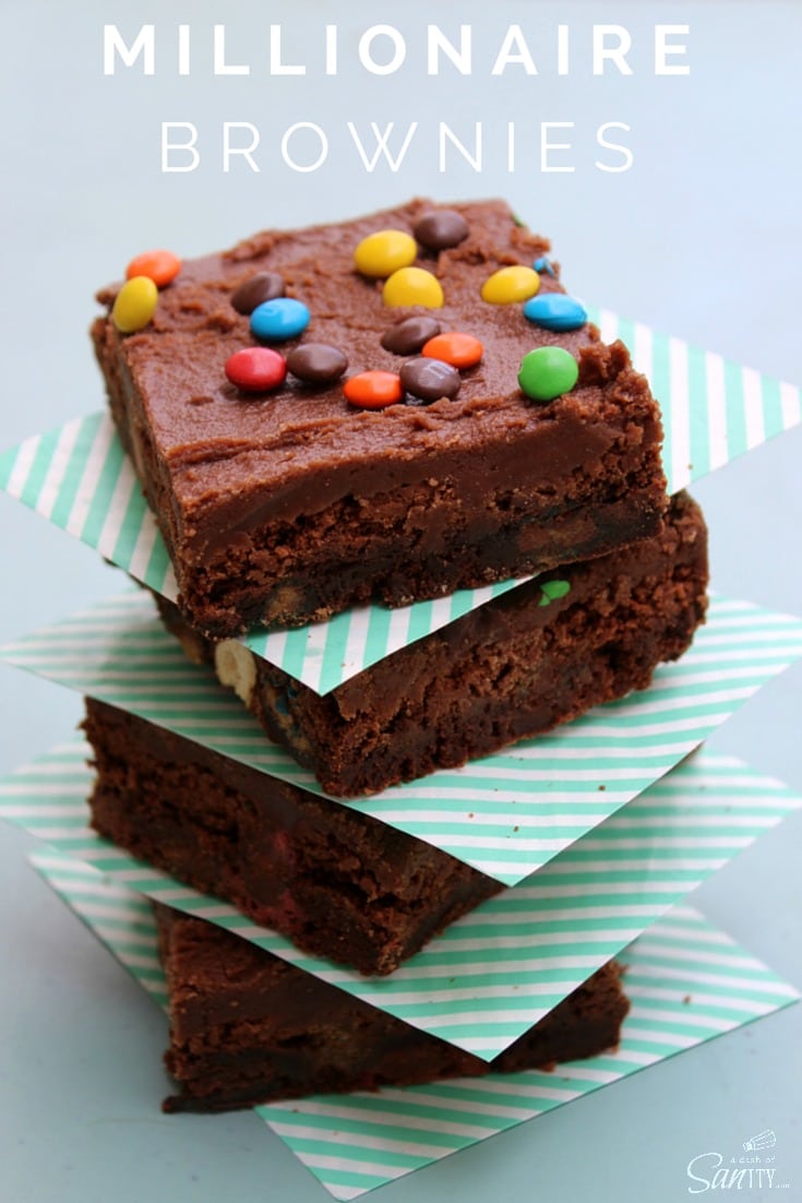Millionaire Brownies