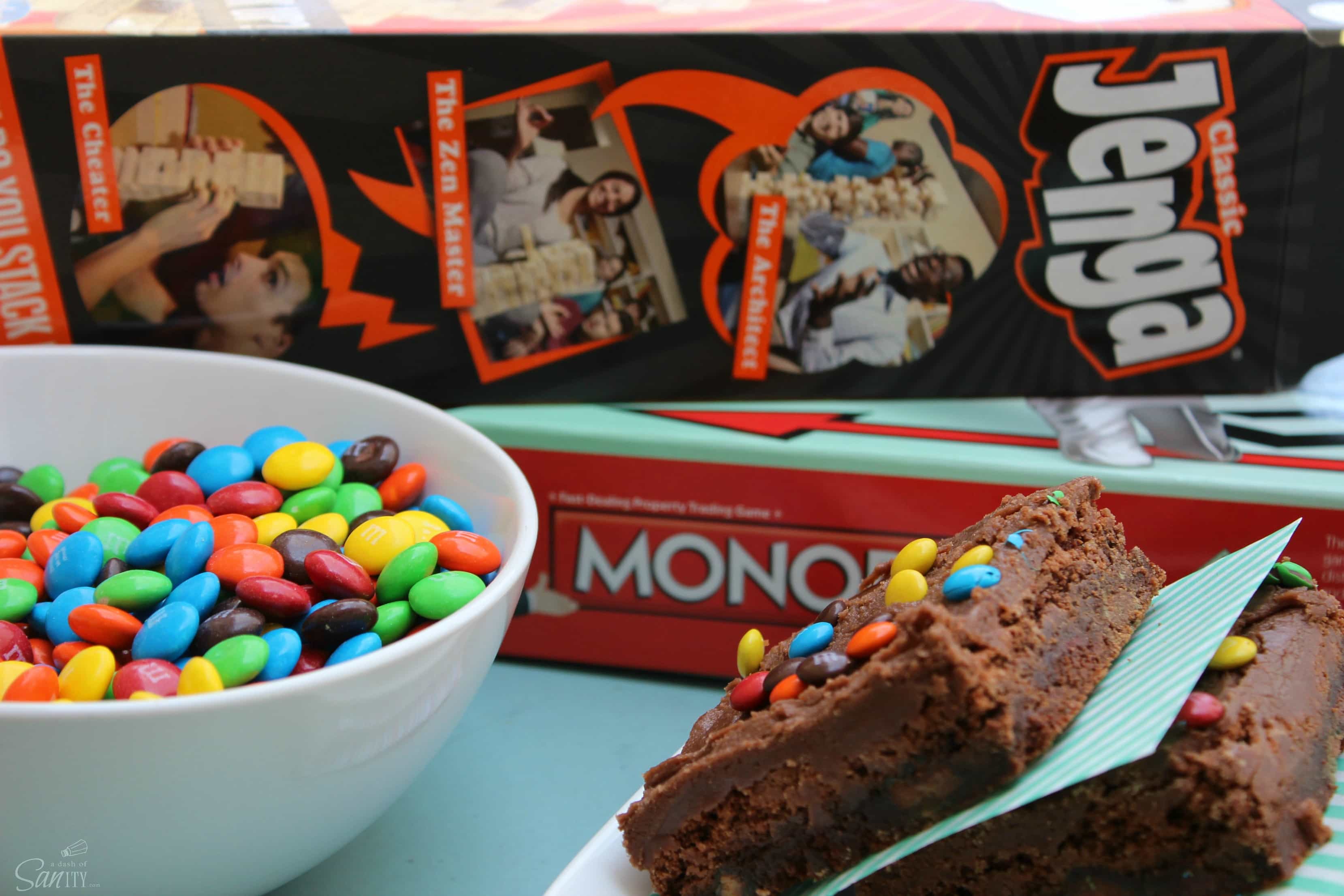 Millionaire Brownies are a double-chocolate brownie loaded with creamy peanut butter and pretzel M&M's®. You get all of your favorite snack treats in one.