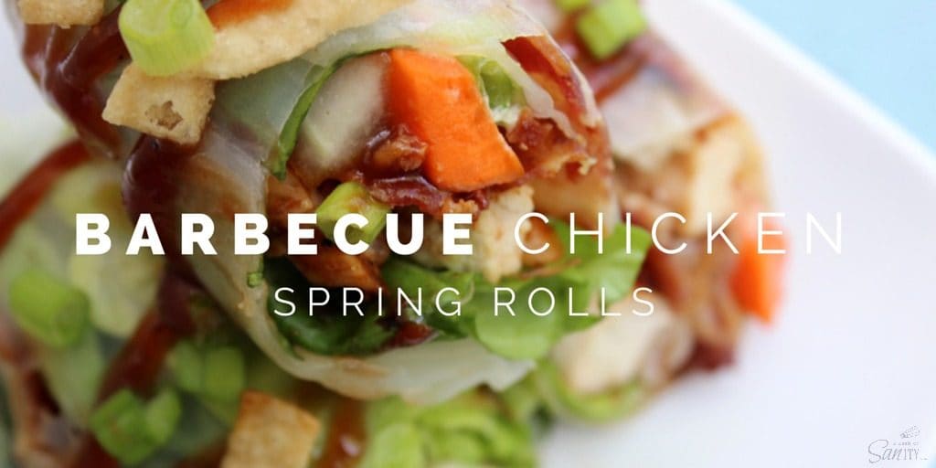 Barbecue Chicken Spring Rolls Twitter
