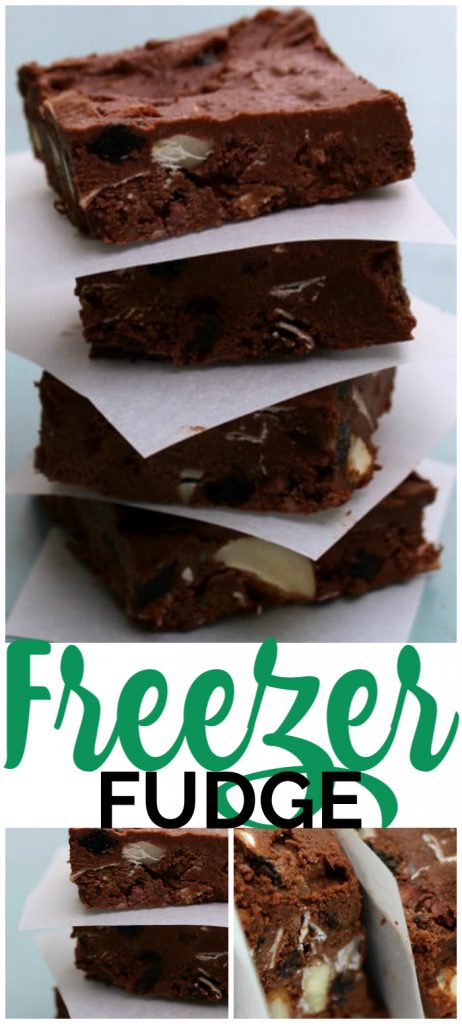 Freezer Fudge pinterest image