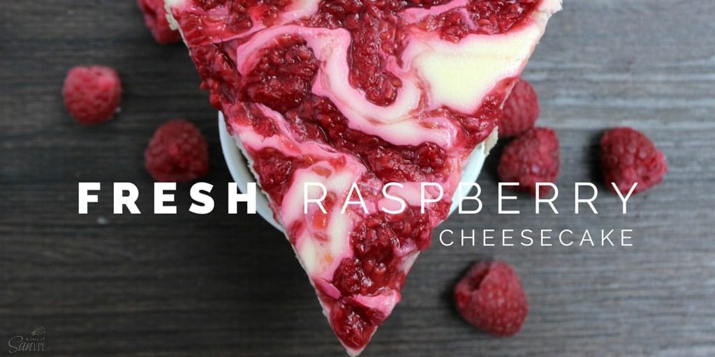 Light Fresh Raspberry Cheesecake Twitter