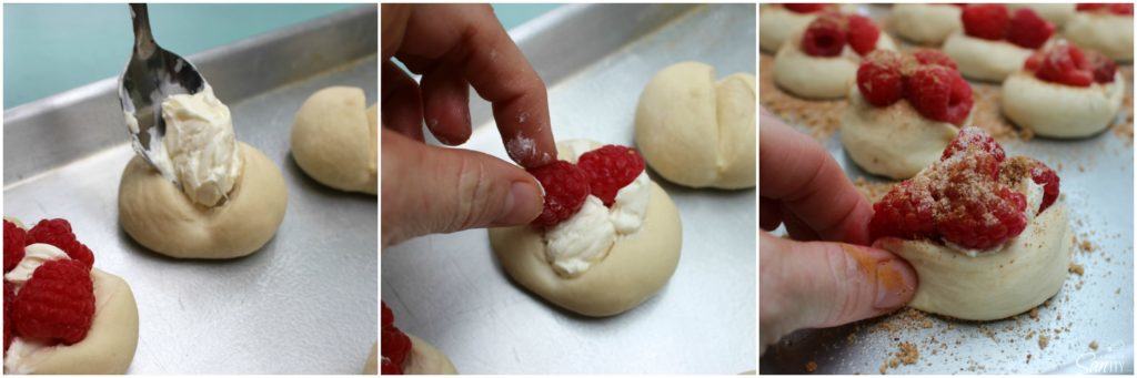 Easy Raspberry Cream Cheese Danish