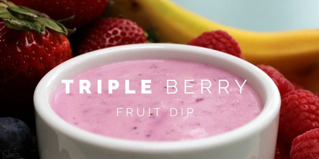 Triple Berry Fruit Dip Twitter