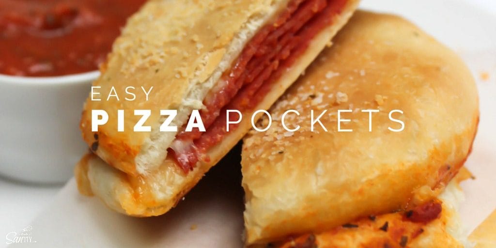 Easy Pizza Pockets Twitter