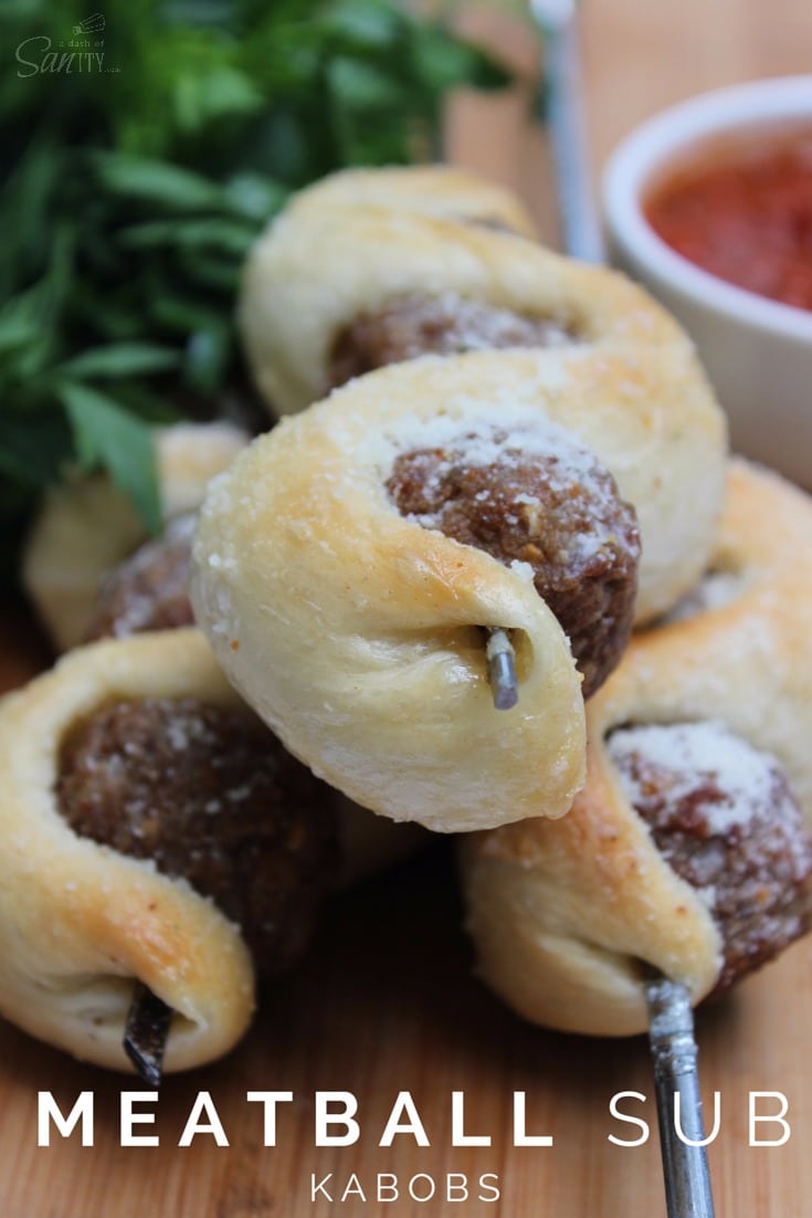 Meatball Sub Kabobs
